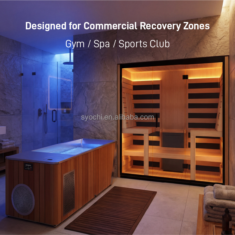 Spa Wellness Gym - Система контрастной терапии Syochi: Коммерческая ледяная