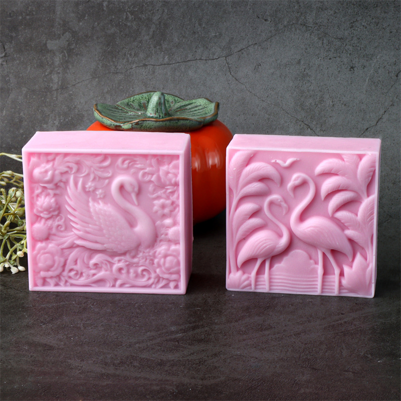 Bath Bomb Mold - 3D квадратная силиконовая форма для мыла