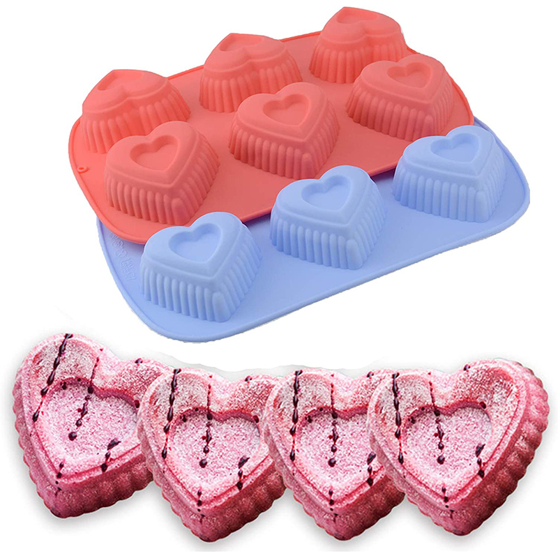 Bath Bomb Mold - Формы в форме сердца для свадьбы,