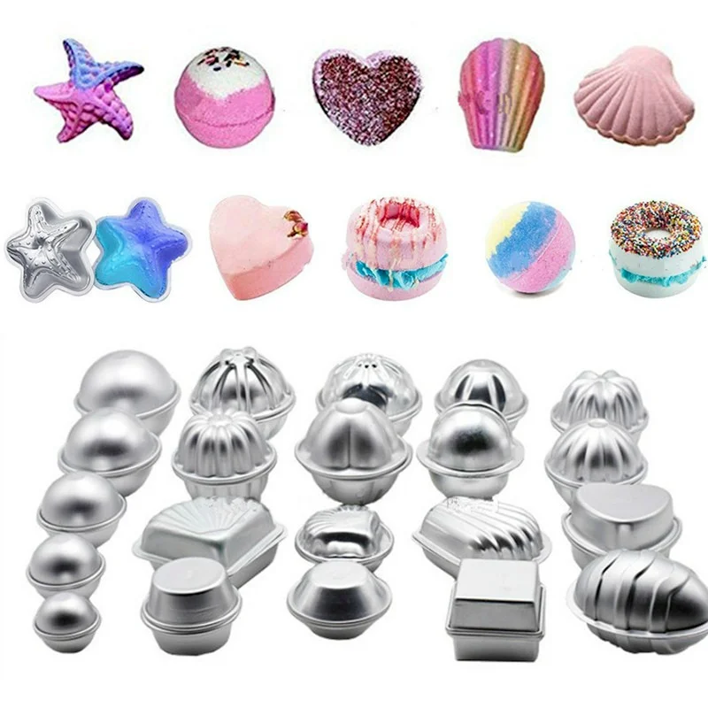 1 пара форм для бомбочек для в – обзор и цена Bath Bomb Mold