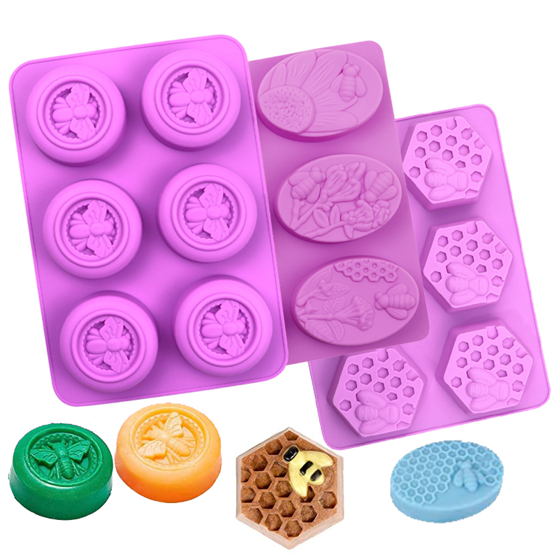 Форма для мыла в виде сот 3D ш – обзор и цена Bath Bomb Mold