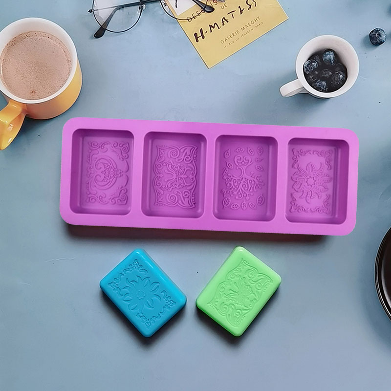 Силиконовая форма с цветочным  – обзор и цена Bath Bomb Mold
