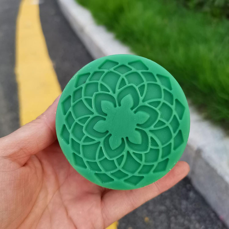 Силиконовая форма с цветочным  – обзор и цена Bath Bomb Mold
