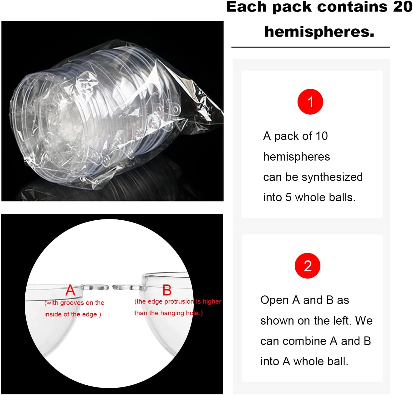 Прозрачные пластиковые декорат – обзор и цена Bath Bomb Mold